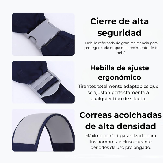 Portabebés transpirable Mima